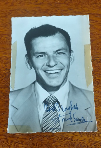 Frank sinatra signed black - sinatra,