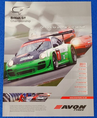 2011 avon tyres - british, gt