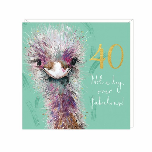 40th birthday card - 40th,