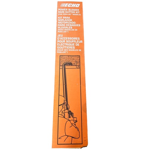 Echo power blower rain gutter - power,