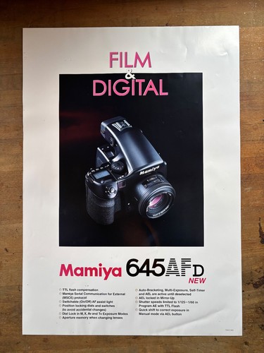 Original mamiya poster 645 - original,