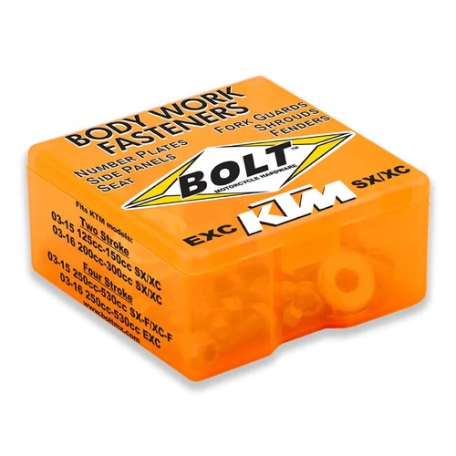 Ktm motocross plastic fastener - plastic,