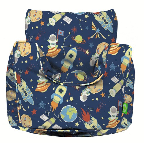 Bean lazy 100 cotton - bean, small