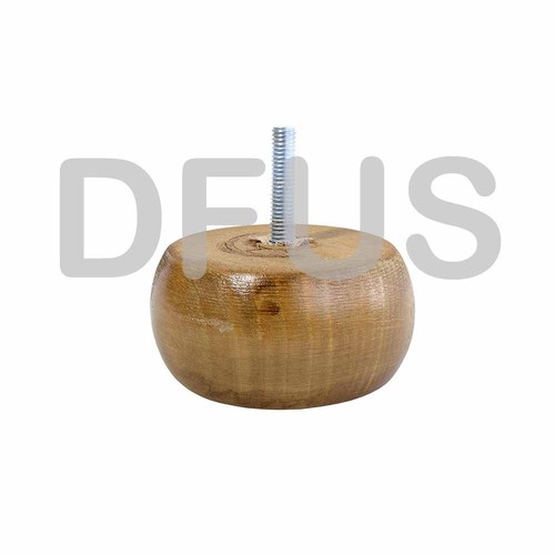 Solid beech bun - 4x, feet