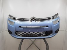 CITROEN C4 PICASSO MK2 FRONT BUMPER WITH GRILLES & FOGS BLUE EHHC 2013-2016
