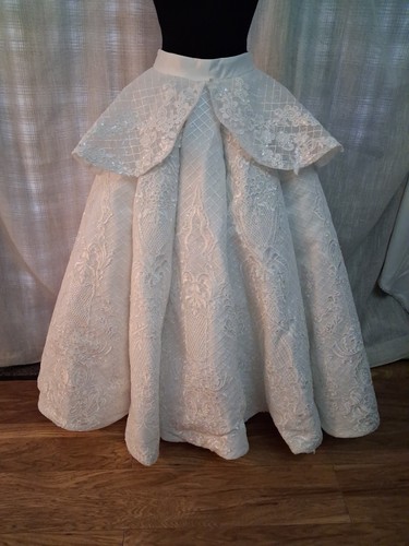 White lace wedding skirt - , size