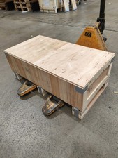 Small PLY Wooden Shipping Packing Crate 96 X 49 X 36 cm Storage Box