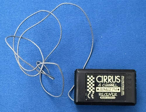 Cirrus 40mhz channel rc - 40mhz, 4-channel