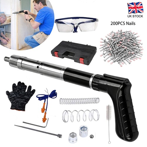 Powerful concrete nail gun - powerful,