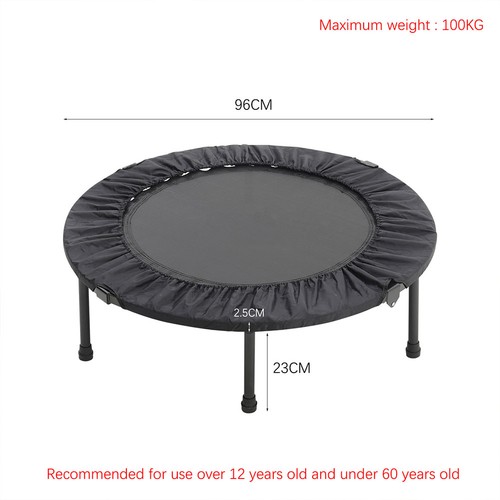 Mini trampoline foldable - trampoline, 38"