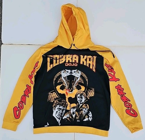 Cobra kai pullover hoodie - cobra,
