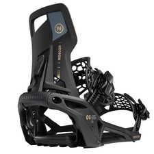 Nidecker OG Supermatic Snowboard Bindings Step-In Quick Entry Unisex Black 