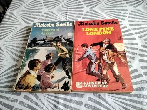 Malcolm saville lone pine - saville,