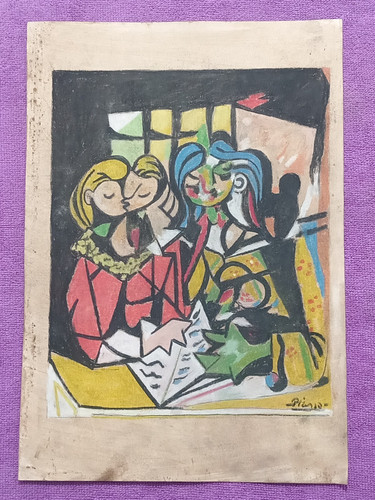 Pablo picasso drawing paper - picasso,