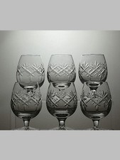 6 x Webb Corbett Crystal