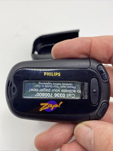 Vintage philips zap pager - zap!,