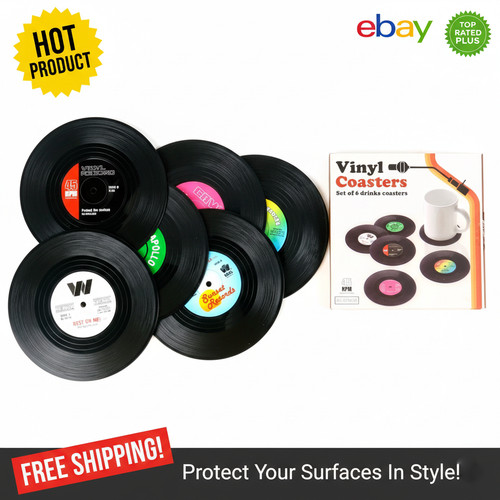 Pcs colorful retro vinyl - 6,