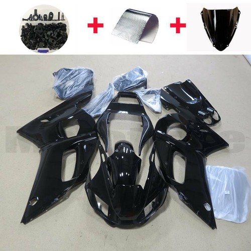 Vivid gloss black fairing - black,