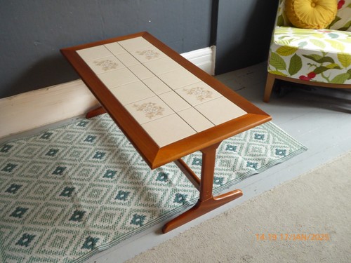 Mid century teak coffee - mid,