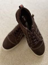 Men’s Real Leather Suede Deck Shoes -  UK Size 10 - Model ‘Yachtsman’