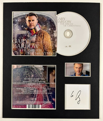 Gary barlow signed - -,