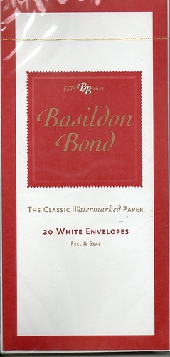 Basildon bond envelopes - bond,