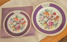 5 RHS Chelsea Flower Show Plates - 1985, 1988, 1989, 1992 'Bouquet Condé', 2000