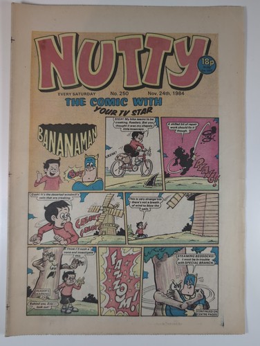 Nutty comic featuring - nutty,