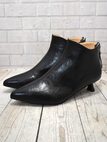 Womens black low - womens, zip