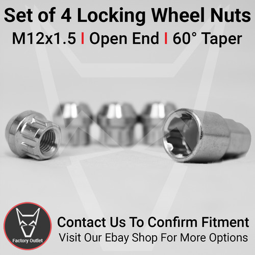 M12x1 locking wheel nuts - locking,