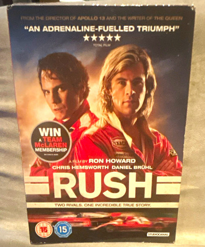 Studiocanal rush dvd 2013 - dvd,
