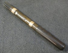 Vintage Waterman England IDEAL Fountain with 9ct gold bands