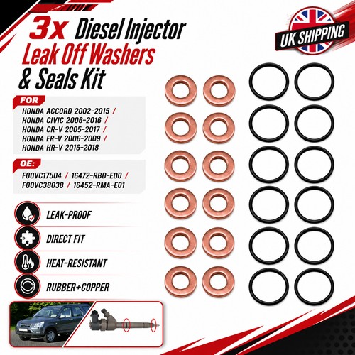 Injector copper washer - washer, seal