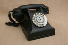 ANTIQUE BAKELITE 332L ROTARY TELEPHONE