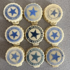Newcastle Breweries Bottle Caps Lids plastic 1960’s Vintage