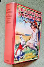 Lewis Carroll  ALICE'S ADVENTURES IN WONDERLAND  1930 Colour Plates Bessie Pease