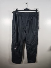 Berghaus Deluge Hydroshell  Waterproof Black Over Trousers Mens Size XXL 33L