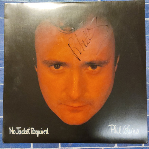 Phil collins signed - phil, lp
