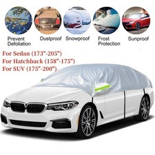 Half Car Body Top Cover Snow