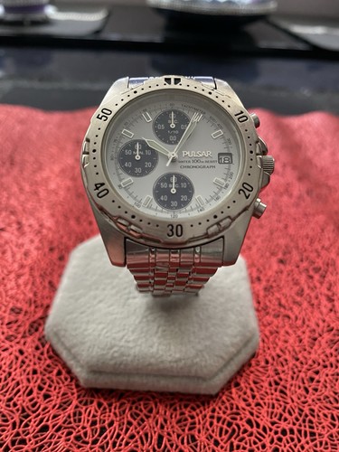 Mens pulsar seiko panda - pulsar,