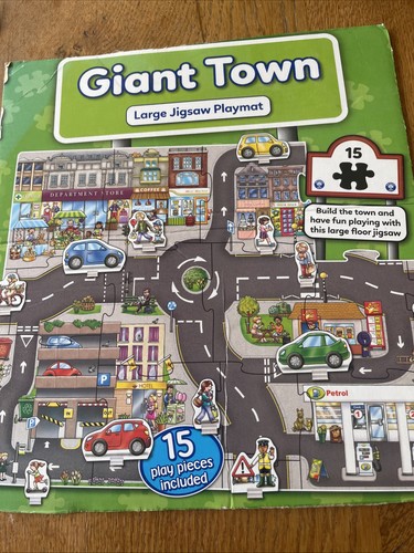 Orchard toys giant town - town, large