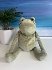 Jellycat 33cm Fergus Frog: Green Doll Plush New with Tag & Free Dust Bag🐸