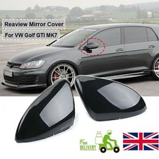 Gloss Black Door Wing Mirror
