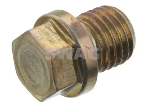 Oil pan drain plug male - pan,