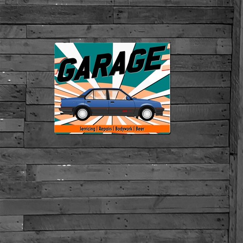Personalised man cave metal - personalised,