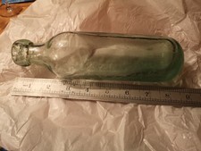 Antique torpedo  glass bottle