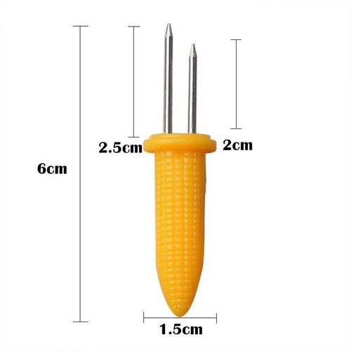 10pcs corn holders stainless - 10pcs,