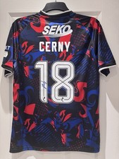 Vaclav Cerny Signed Rangers FC 2024/25 Third Shirt – Medium – Castore - Signed