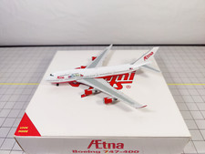 AETNA Boeing 747-400 Aircraft 1:400 Scale Gemini Jets Promo Model