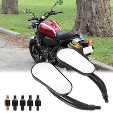 2X Black 8mm 10mm Motorcycle